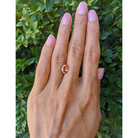 2.30 Ct. Padparadscha Sapphire from Madagascar Life Style