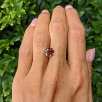 2.61 Ct. Padparadscha Sapphire from Ceylon (Sri Lanka) Life Style
