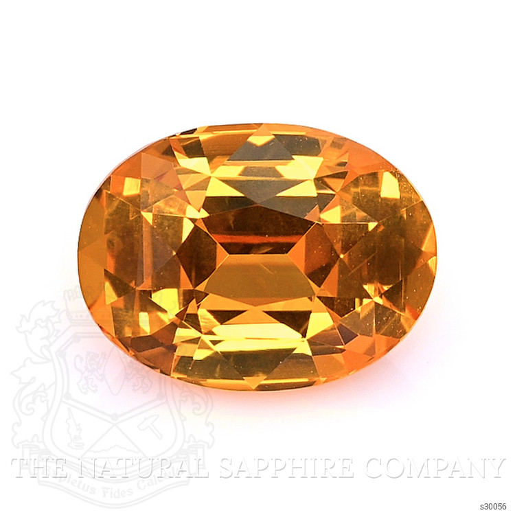 3.03 Ct. Orange Sapphire from Ceylon (Sri Lanka)