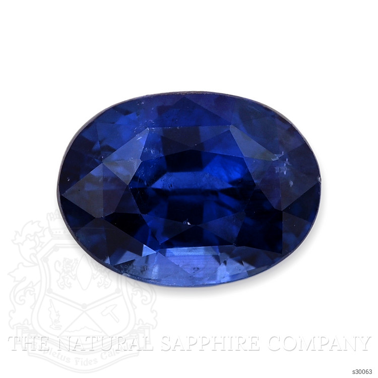 3.30 Ct. Blue Sapphire from Ceylon (Sri Lanka)