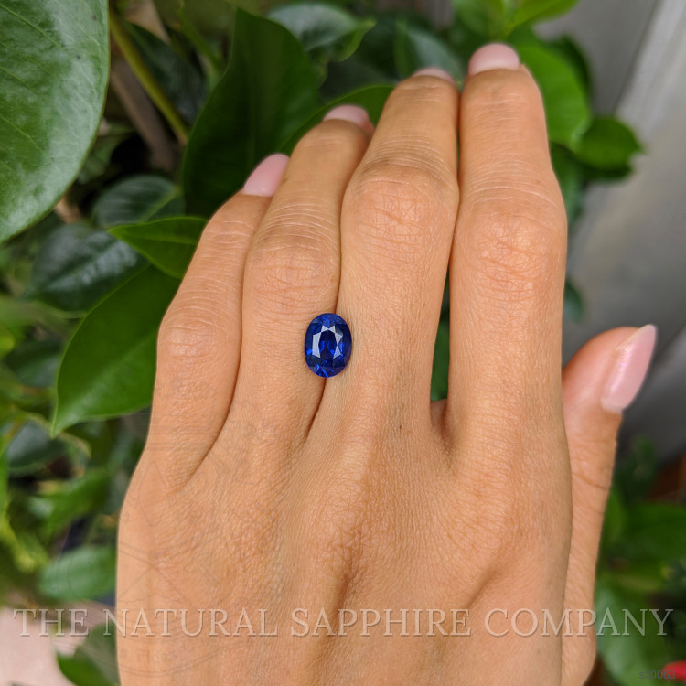 3.30 Ct. Blue Sapphire from Ceylon (Sri Lanka)