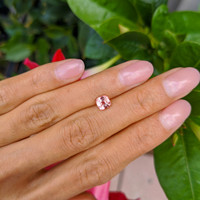 1.06 Ct. Padparadscha Sapphire from Ceylon (Sri Lanka) Life Style