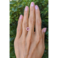 2.80 Ct. Padparadscha Sapphire from Ceylon (Sri Lanka) Life Style