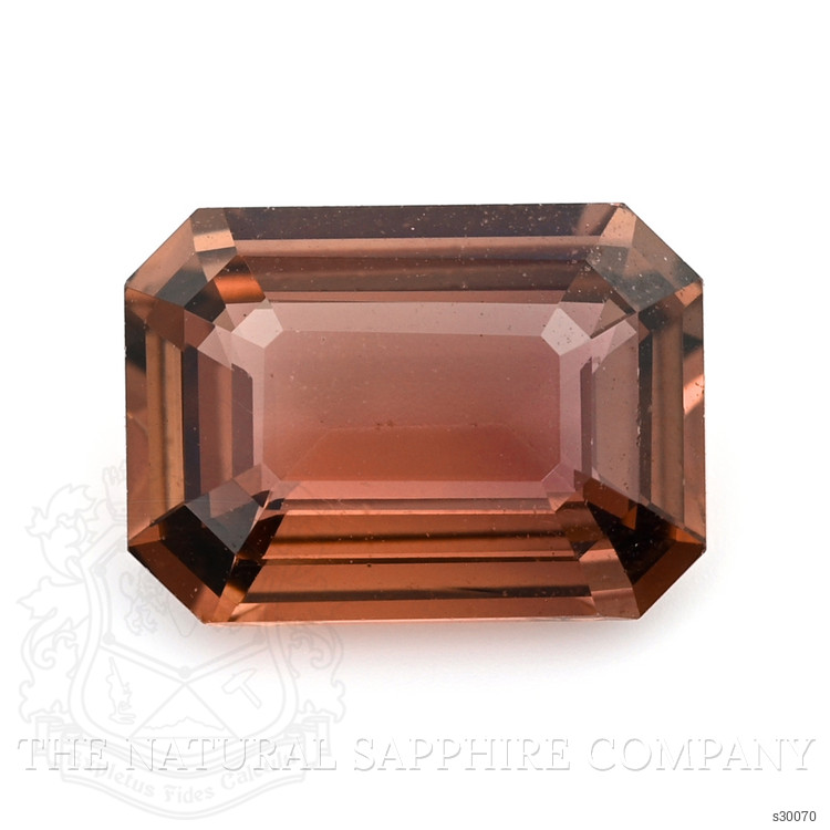 2.37 Ct. Orangish Brown Sapphire from Ceylon (Sri Lanka)