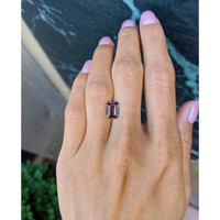 2.37 Ct. Orangish Brown Sapphire from Ceylon (Sri Lanka) Life Style