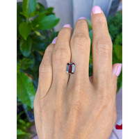 2.37 Ct. Orangish Brown Sapphire from Ceylon (Sri Lanka) Life Style