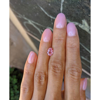 1.52 Ct. Padparadscha Sapphire from Ceylon (Sri Lanka) Life Style