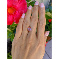 3.01 Ct. Padparadscha Sapphire from Madagascar Life Style