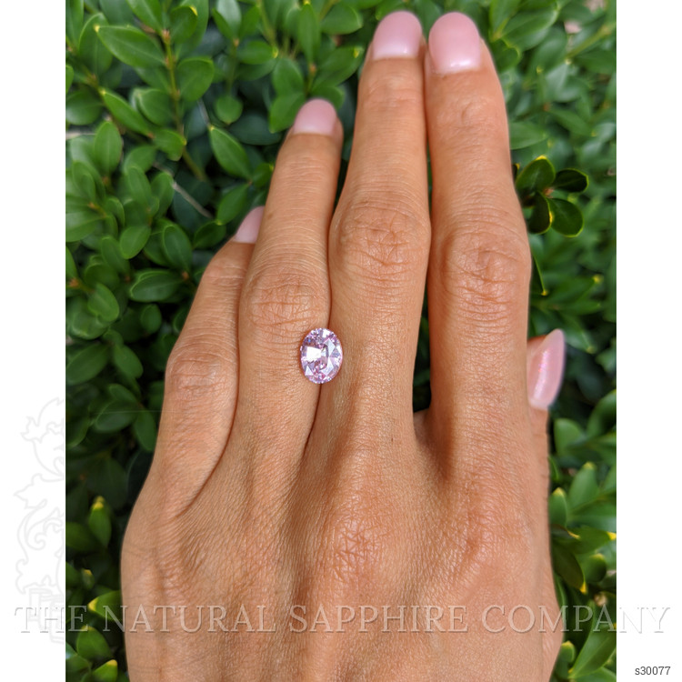 2.16 Ct. Pink Sapphire from Ceylon (Sri Lanka)