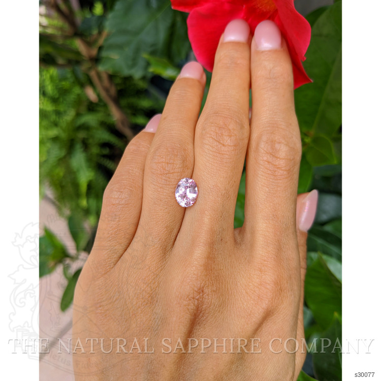 2.16 Ct. Pink Sapphire from Ceylon (Sri Lanka)