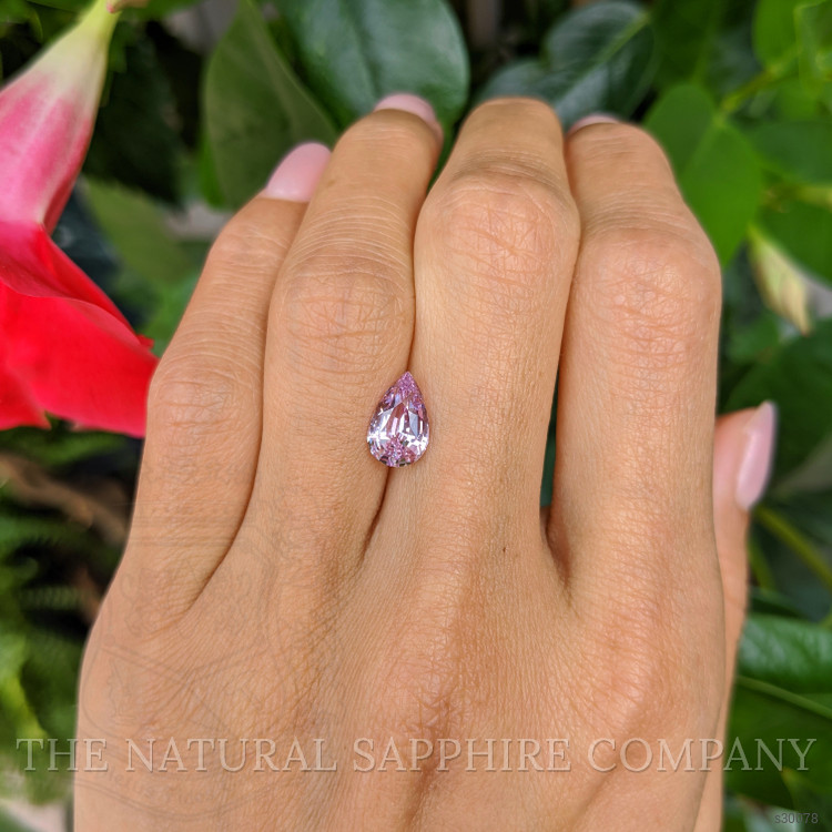 2.06 Ct. Pink Sapphire from Ceylon (Sri Lanka)