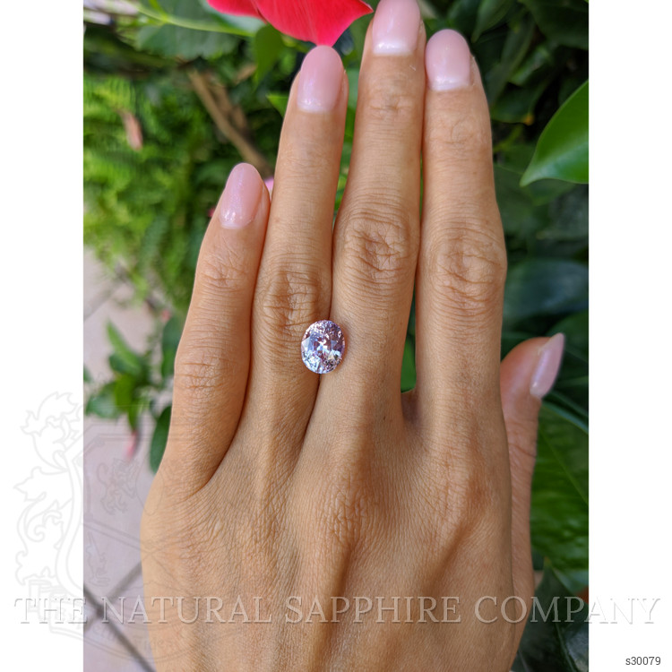 4.04 Ct. Pink Sapphire from Ceylon (Sri Lanka)