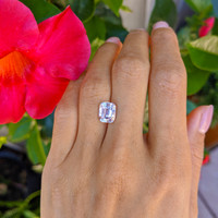 3.24 Ct. Pink Sapphire from Ceylon (Sri Lanka) Life Style