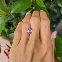3.13 Ct. Pink Sapphire from Ceylon (Sri Lanka) Life Style