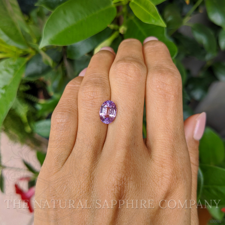3.13 Ct. Pink Sapphire from Ceylon (Sri Lanka)