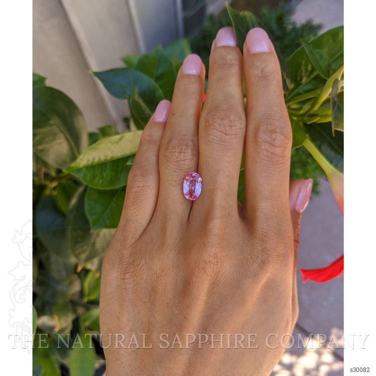 2.56 Ct. Pink Sapphire from Ceylon (Sri Lanka)