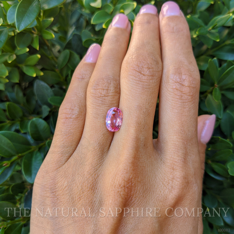 2.56 Ct. Pink Sapphire from Ceylon (Sri Lanka)