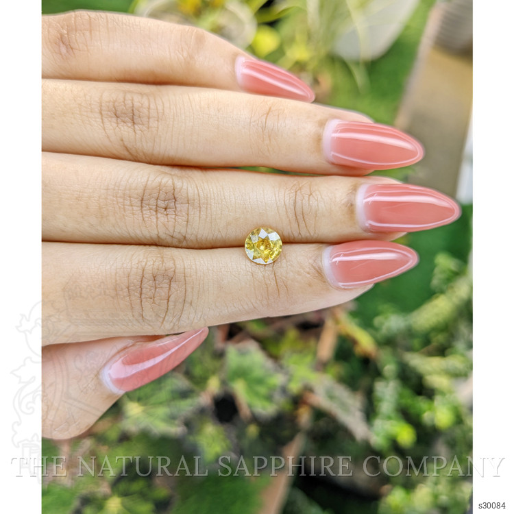 1.42 Ct. Yellow Sapphire from Ceylon (Sri Lanka)