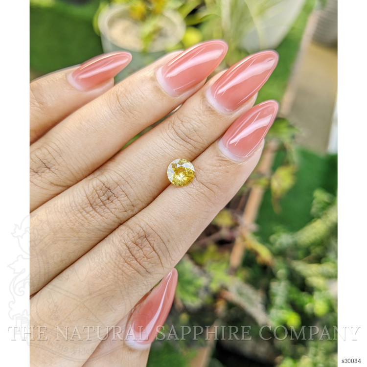 1.42 Ct. Yellow Sapphire from Ceylon (Sri Lanka)