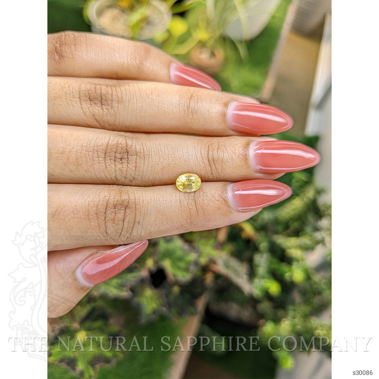 1.15 Ct. Yellow Sapphire from Ceylon (Sri Lanka)