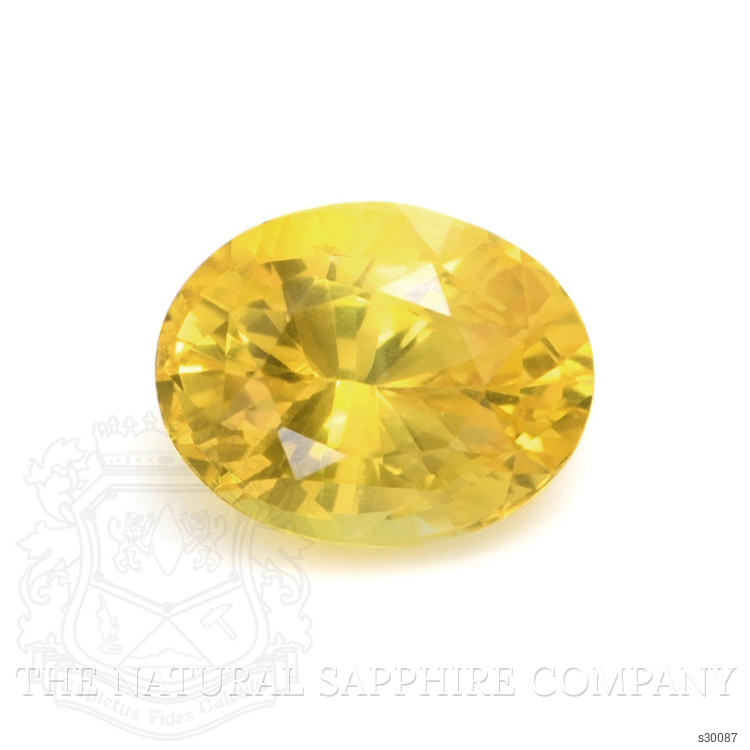 1.59 Ct. Yellow Sapphire from Ceylon (Sri Lanka)