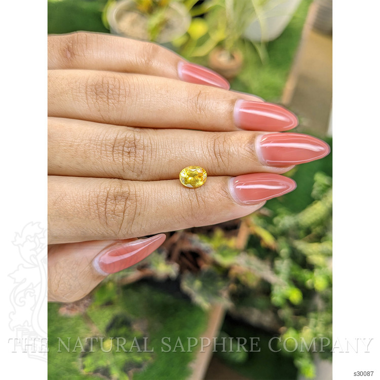 1.59 Ct. Yellow Sapphire from Ceylon (Sri Lanka)