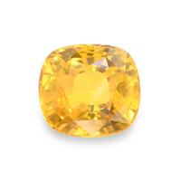 3.56 Ct. Orangish Yellow Sapphire from Ceylon (Sri Lanka) Video