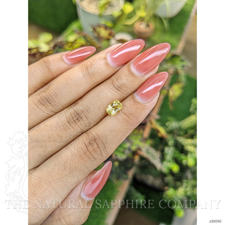 1.58 Ct. Yellow Sapphire from Ceylon (Sri Lanka)