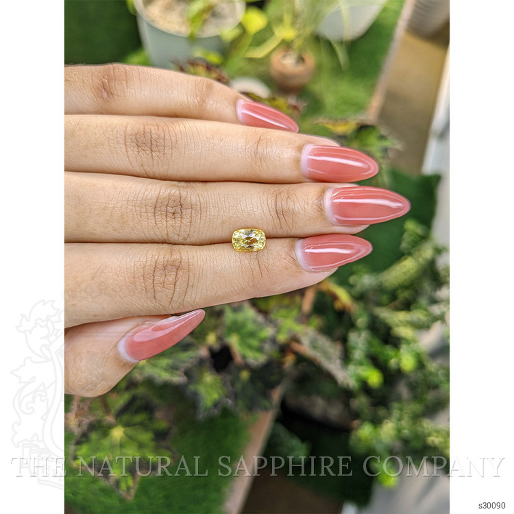1.58 Ct. Yellow Sapphire from Ceylon (Sri Lanka)