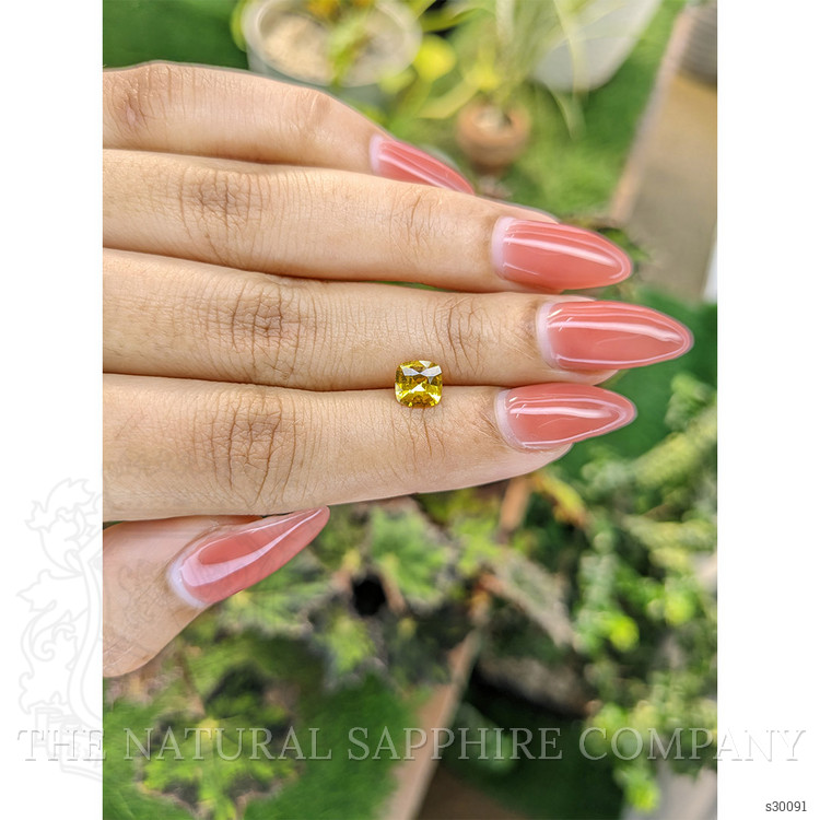 1.12 Ct. Yellow Sapphire from Ceylon (Sri Lanka)