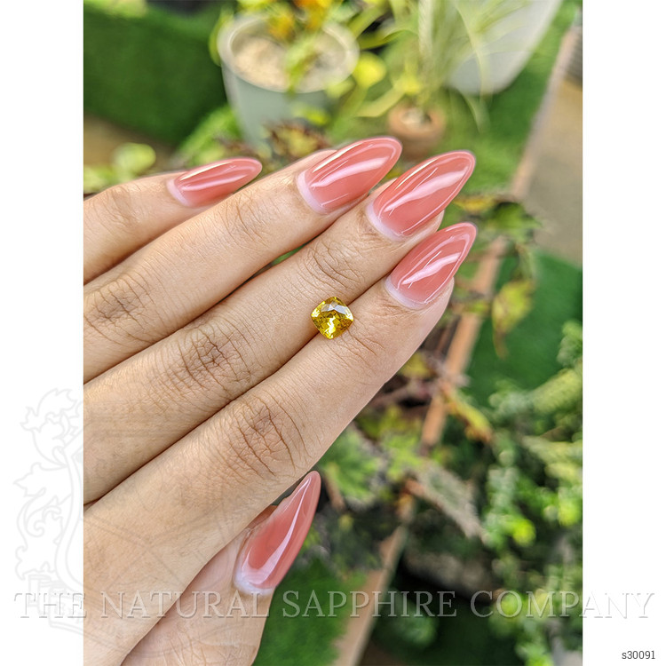 1.12 Ct. Yellow Sapphire from Ceylon (Sri Lanka)