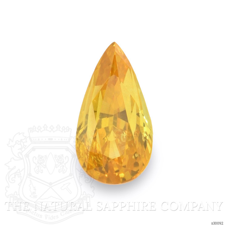 2.00 Ct. Yellowish Orange Sapphire from Ceylon (Sri Lanka)