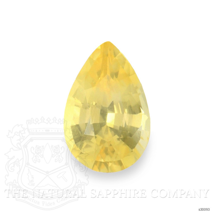 1.05 Ct. Yellow Sapphire from Ceylon (Sri Lanka)