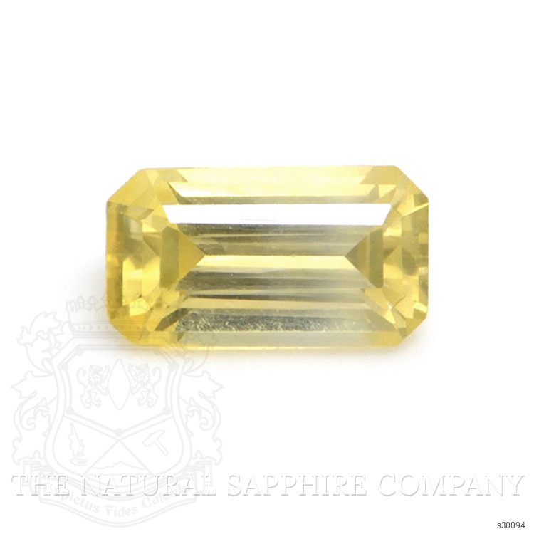 0.96 Ct. Yellow Sapphire from Ceylon (Sri Lanka)