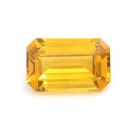 1.18 Ct. Orangish Yellow Sapphire from Ceylon (Sri Lanka) Video