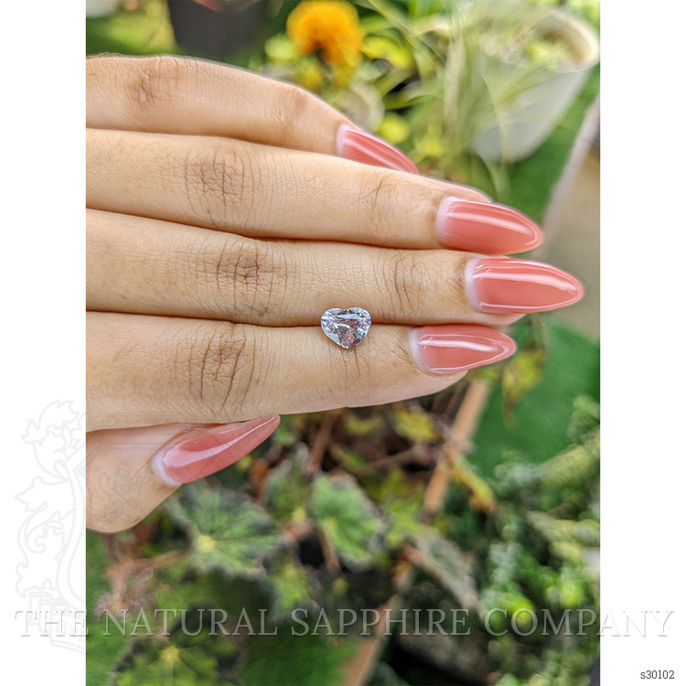 1.96 Ct. Pink Sapphire from Ceylon (Sri Lanka)