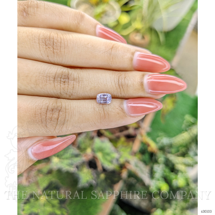 1.21 Ct. Purple Sapphire from Ceylon (Sri Lanka)