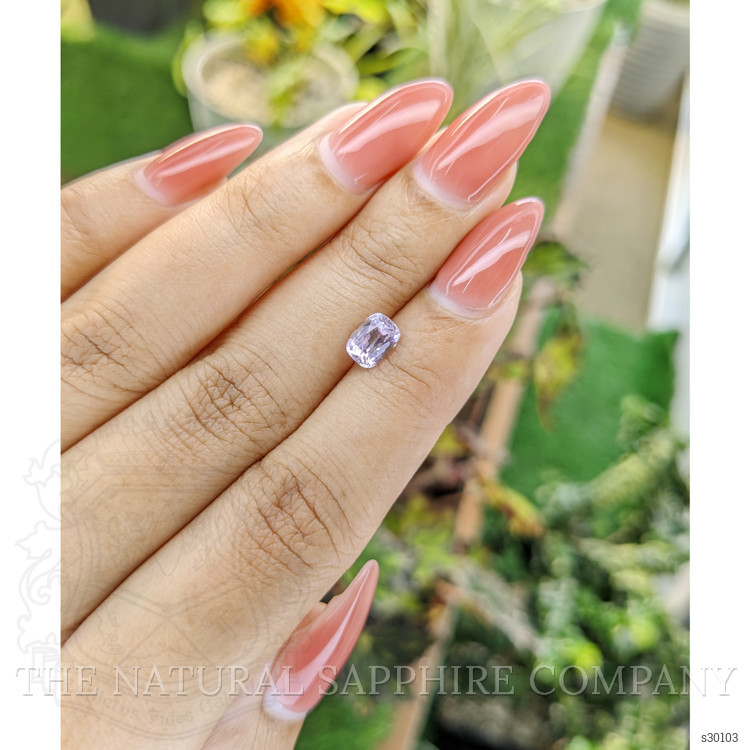 1.21 Ct. Purple Sapphire from Ceylon (Sri Lanka)