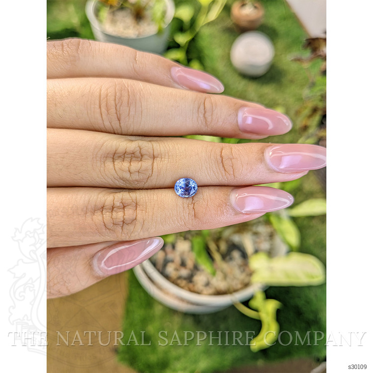 1.13 Ct. Blue Sapphire from Ceylon (Sri Lanka)