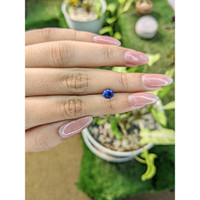 1.26 Ct. Blue Sapphire from Ceylon (Sri Lanka) Life Style