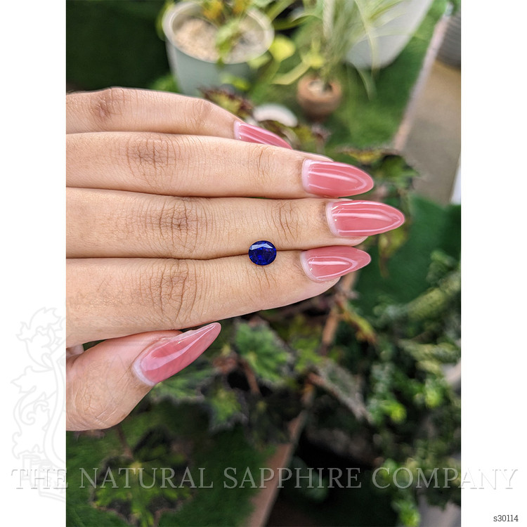 1.14 Ct. Blue Sapphire from Ceylon (Sri Lanka)