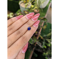 1.14 Ct. Blue Sapphire from Ceylon (Sri Lanka) Life Style