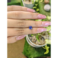 1.28 Ct. Blue Sapphire from Ceylon (Sri Lanka) Life Style