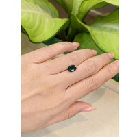 2.08 Ct. Green Sapphire from Ceylon (Sri Lanka) Life Style