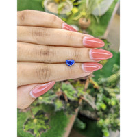 1.32 Ct. Blue Sapphire from Ceylon (Sri Lanka) Life Style