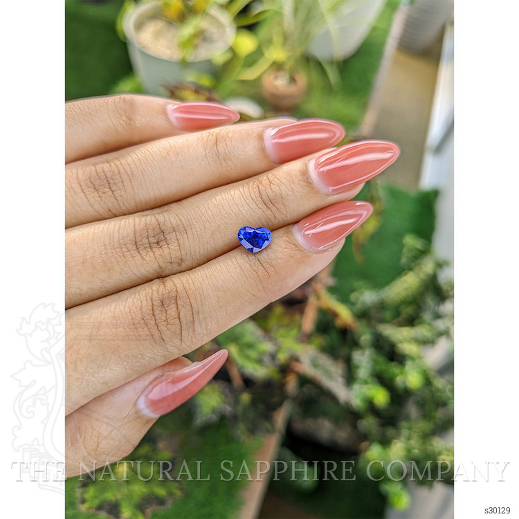 1.32 Ct. Blue Sapphire from Ceylon (Sri Lanka)