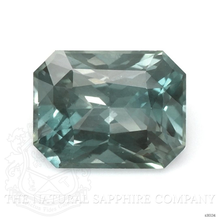 2.54 Ct. Bluish Green Sapphire from Ceylon (Sri Lanka)