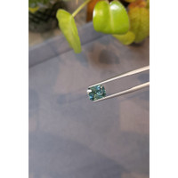 2.54 Ct. Bluish Green Sapphire from Ceylon (Sri Lanka) Life Style