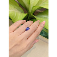 2.64 Ct. Blue Sapphire from Ceylon (Sri Lanka) Life Style
