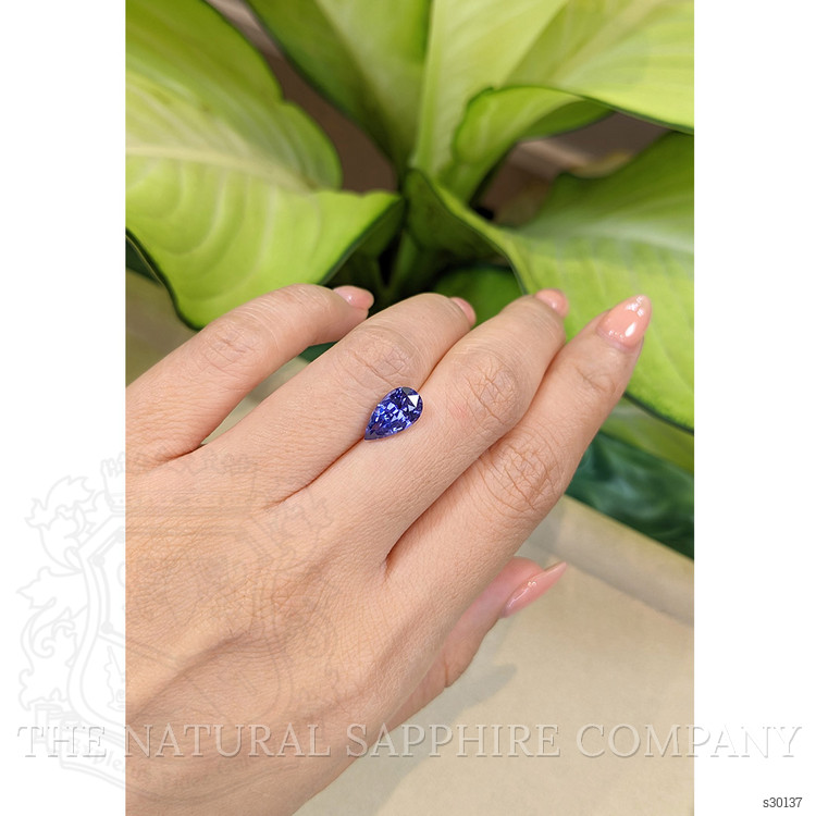 2.64 Ct. Blue Sapphire from Ceylon (Sri Lanka)